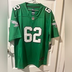 NFL Eagles Embroidered Kelce Jersey 62 NWT